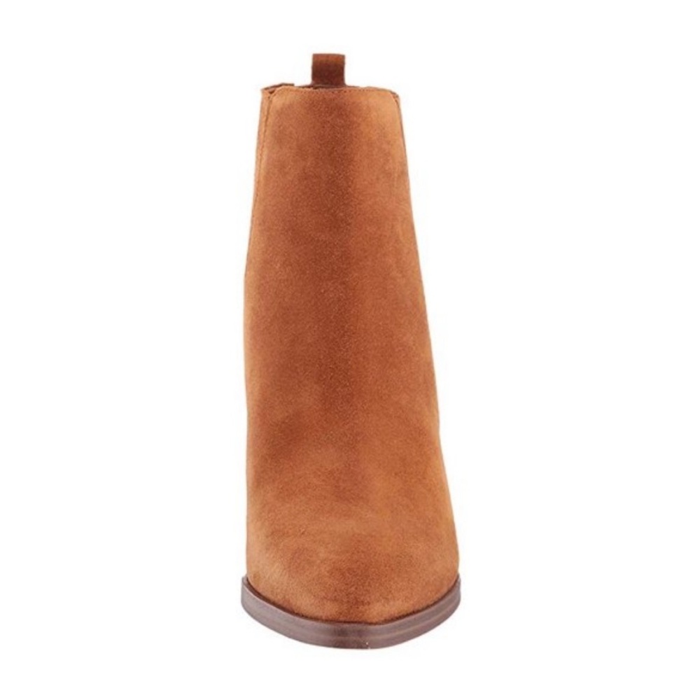 Marc Fisher LTD Alva Bootie Chestnut Brown Suede Size 8.5 - Picture 3 of 13